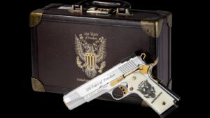 EAA CORP MC1911 45ACP 250TH SS/GOLD 5"