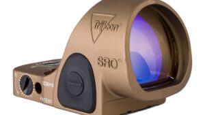 TRIJICON SRO SIGHT LED 2.5 MOA GRN BRWN