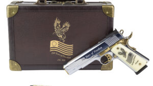 EAA CORP MC1911 45ACP 250TH SS/GOLD 5"#