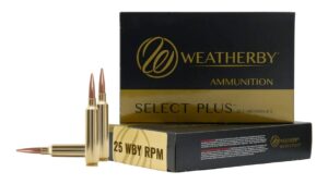 WEATHERBY 25WBY RPM 117GR HORNADY SST