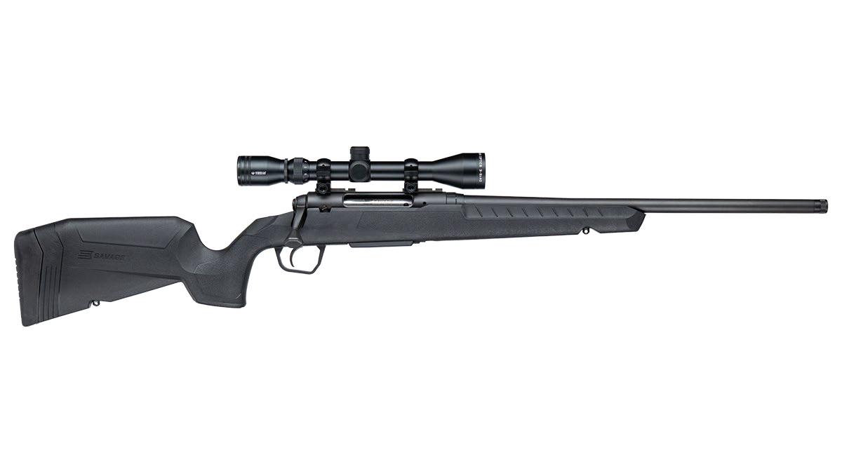 SAVAGE ARMS AXIS 6.5CR BL/SYN 20" PKG TB