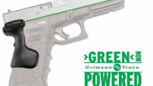 CRIMSON TRACE LASERGRIP GLOCK G3 17/22 GREEN
