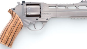 CHIAPPA RHINO 60DS 357MAG - 6" ADJ. SIGHT CHROME/WALNUT
