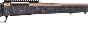 CVA CASCADE LR HUNTER  7MM PRC - 24" RAIL BRNZ/BLACK W/BRNZ WEB