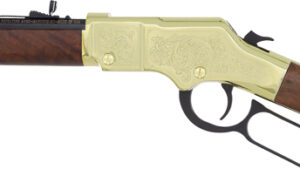 HENRY GOLDENBOY DELUXE 4TH ED. - ENGRAVED 17HMR