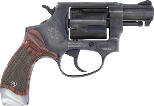 HERITAGE ROSCOE 38SPL 2" - FIXED BLACK ROSEWOOD/PEARL