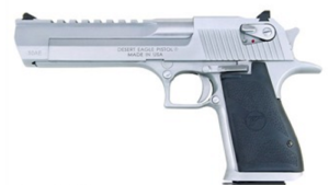 MAGNUM RESEARCH DESERT EAGLE 357M BRUSH CHROME