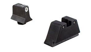 TRIJICON 3DOT SUPPRESSOR NS GLK WHT/BLK