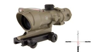 TRIJICON ACOG 4X32 .223 FDE BAC RED