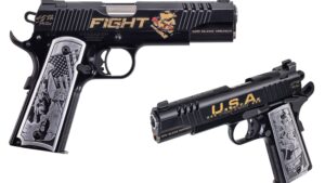 AUTO-ORDNANCE - THOMPSON TRUMP FIGHT 1911 45ACP BLEM  #