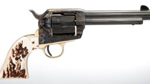 TAYLOR'S & COMPANY CATTLEMAN 357MAG BL/STAG 5.5"