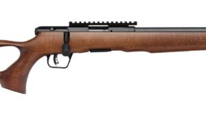 SAVAGE ARMS B22 22LR BLK/WOOD 18" THD