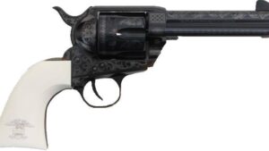 TRADITIONS 1873 SA LIB 45LC BL/WHT 4.75"