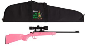 KEYSTONE SPORTING ARMS CRICKETT 22LR BL/PNK SCP/CASE