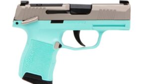 SIG SAUER P365 380ACP NKL/TURQUOISE 10+1