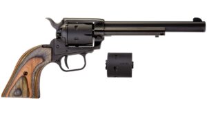 HERITAGE MANUFACTURING 22LR/22M BLK/CAMO LAM 6.5" FS