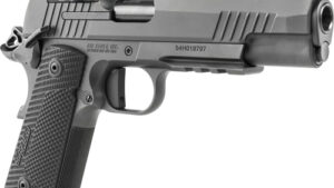 SIG 1911 X 45ACP 5" W/ROMEO-X - (2)8RD G10 STEEL BLACK