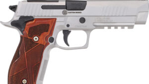 SIG P226 XFIVE 9MM CLASSIC 5" - SAO ADJ SGHT (3)20RD WOOD S/S