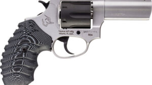 TAURUS 856 38SPL 3" NGT SGT - STAINLESS VZ GRIPS