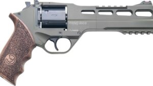 CHIAPPA RHINO 60DS 357MAG - 6" ADJ. SIGHT ODG/WALNUT