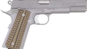 SAVAGE 1911 45ACP 5" S/S - ADJ REAR SIGHT 8RD G10 GRIP