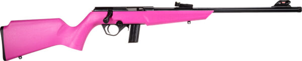 ROSSI RB22 COMPACT 22LR BOLT - 16.5" PINK SYNTHETIC