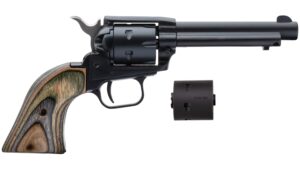 HERITAGE MANUFACTURING 22LR/22M BLK/CAMO LAM 4.75" FS