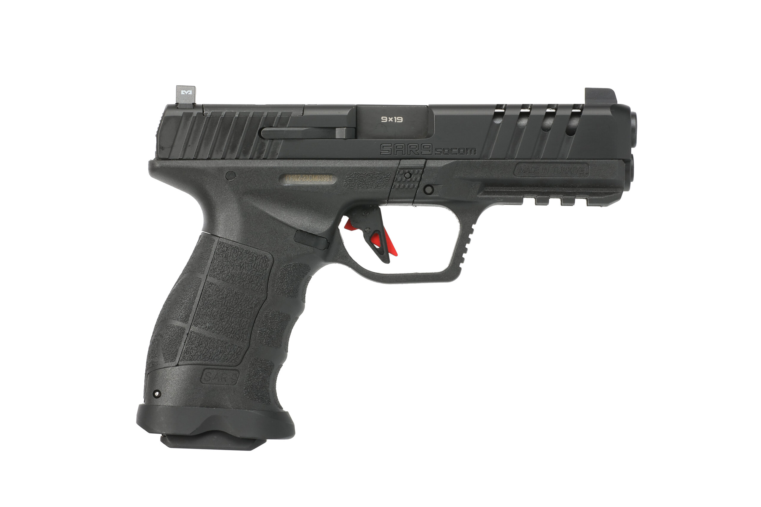 SAR FIREARMS SAR9 SOCOM 9MM BLK 5.2" TB