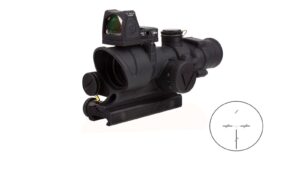 TRIJICON ACOG 4X32 .223 LED RD CHV/RMR