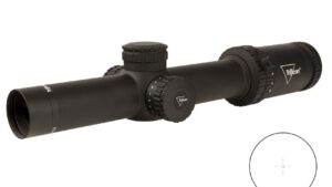 TRIJICON CREDO 1-6X24 BLK 30MM MRAD RED